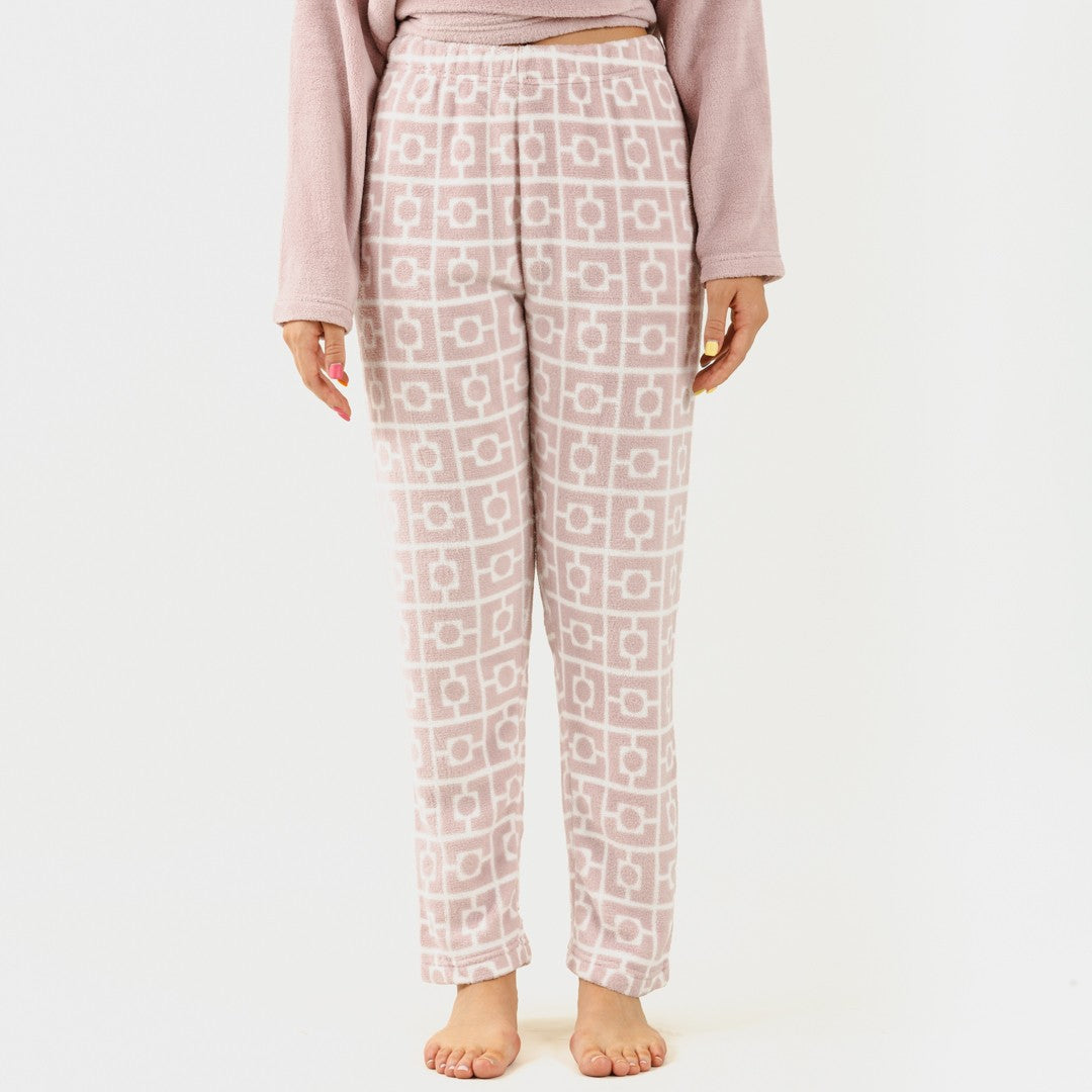 Pijama Coral Taormina cor malva