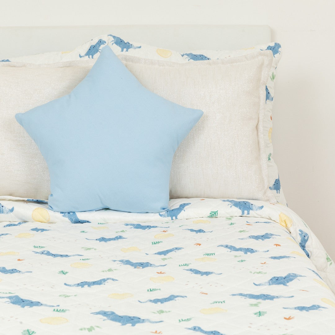 Colcha bouti Dinosaurus indigo