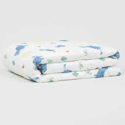 Colcha bouti Dinosaurus indigo