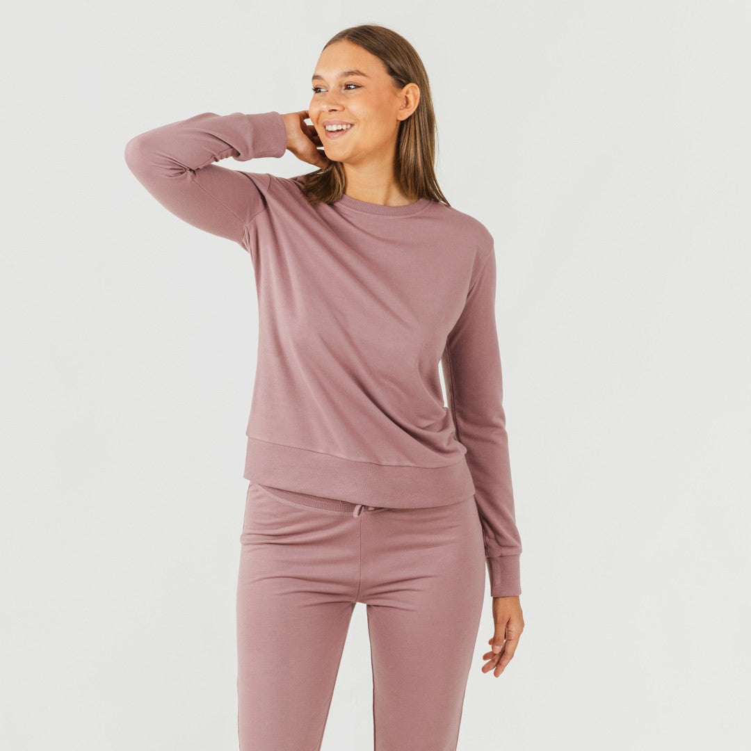 Conjunto Sport malva novo