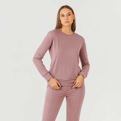 Conjunto Sport malva novo