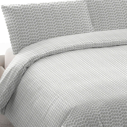 Capa de edredom Diana verde Tiffany em algodão percal