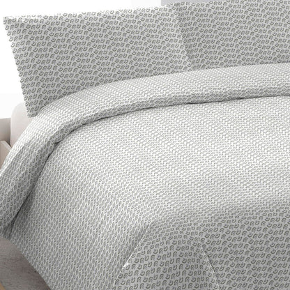 Capa de edredão algodão percal Diana verde tiffany