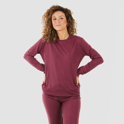 Conjunto Sport berenjena novo