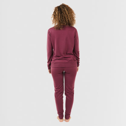 Conjunto Sport berenjena novo