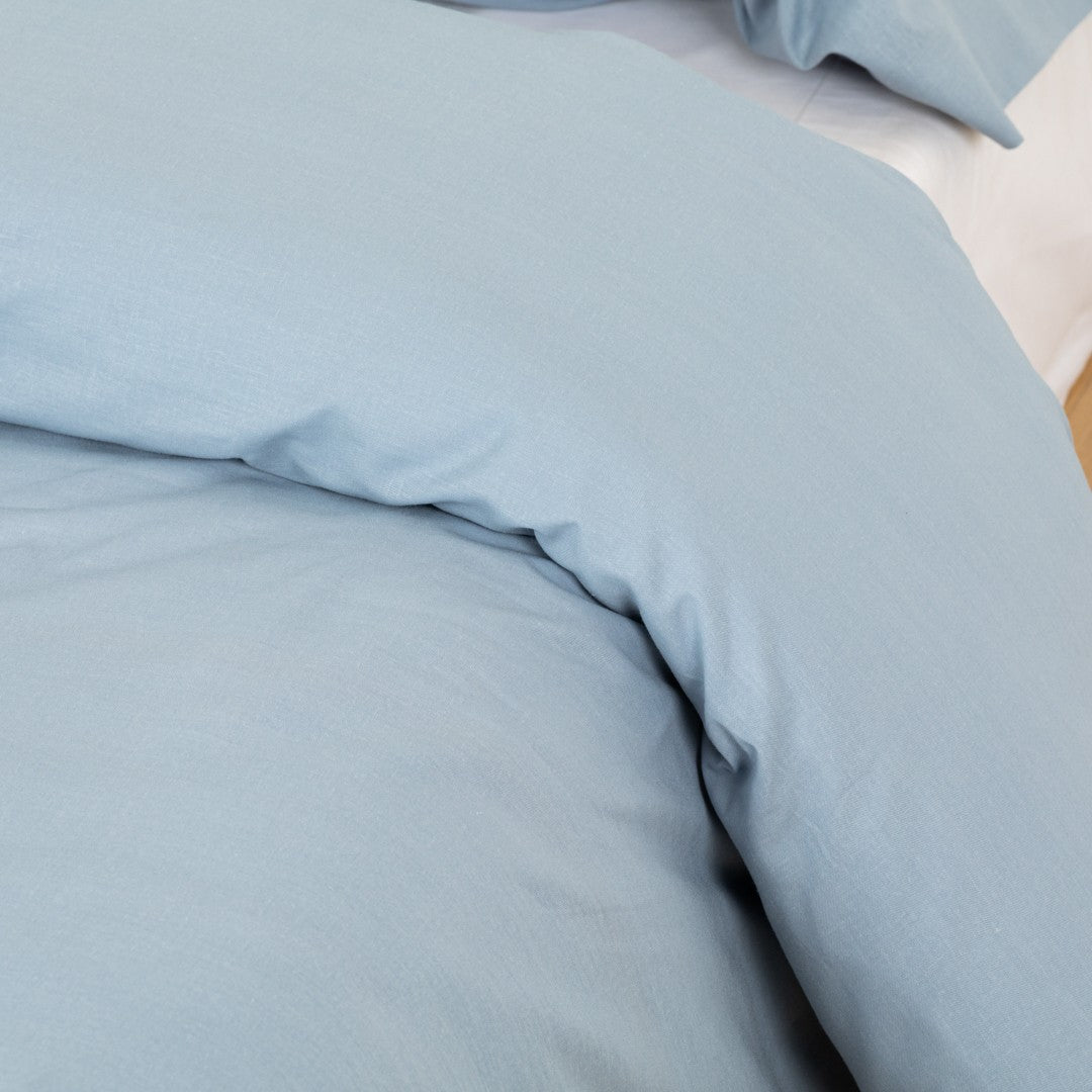 Funda nórdica algodón percal lisa
