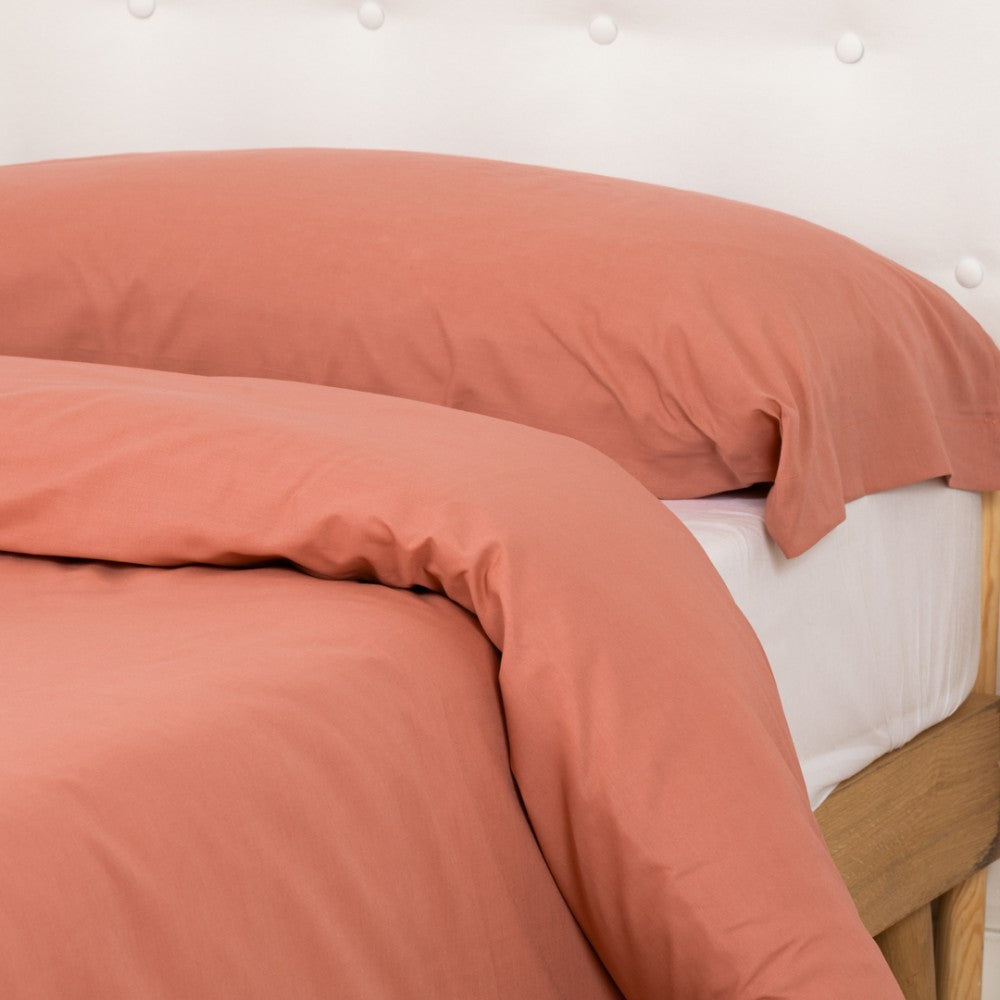 Capa de edredão algodão lisas