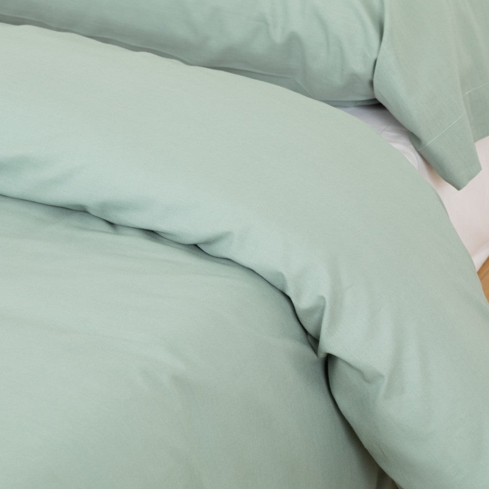 Capa de edredão algodão lisas