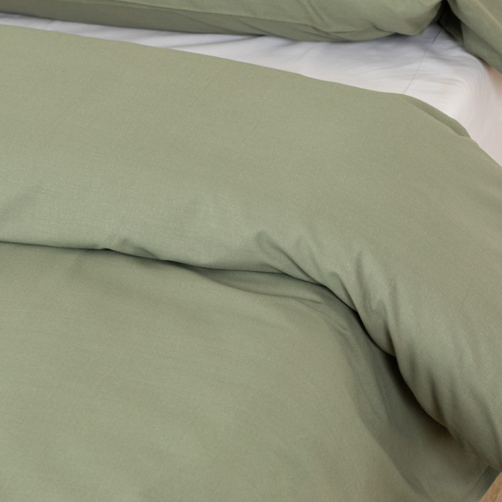 Capa de edredão algodão percal