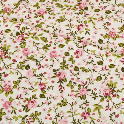 Conjunto de lençóis de algodão rosa Pia