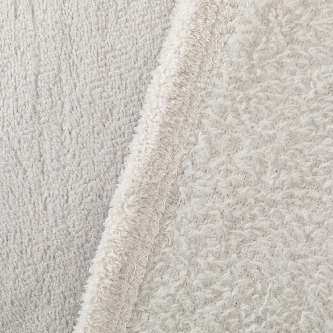 Conjunto de lençóis lisos de lã coral