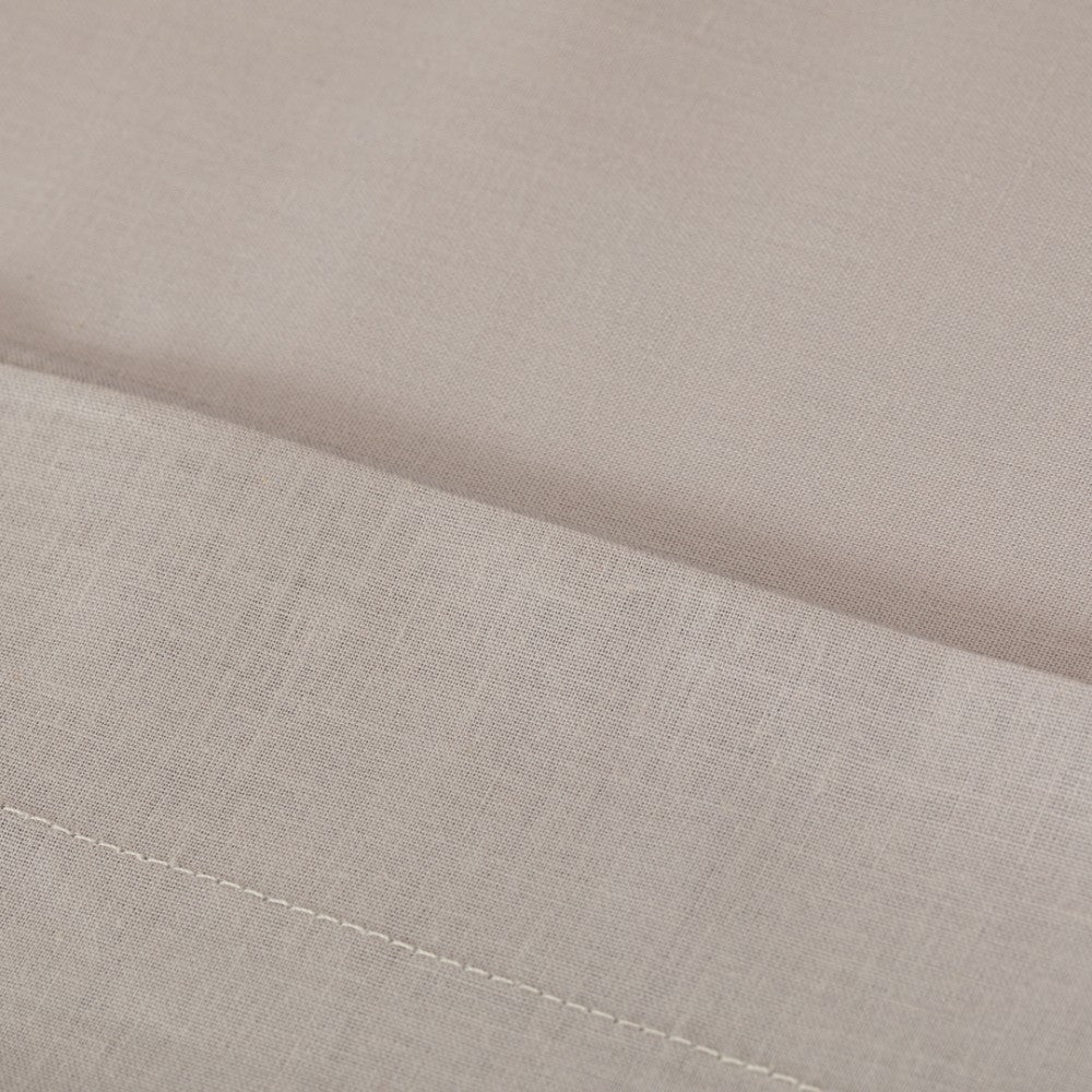 Jogo de lençóis algodão percal lisos