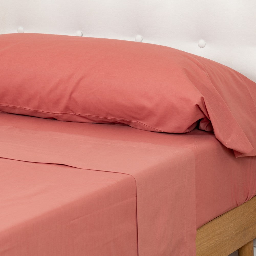 Jogo de lençóis algodão percal lisos