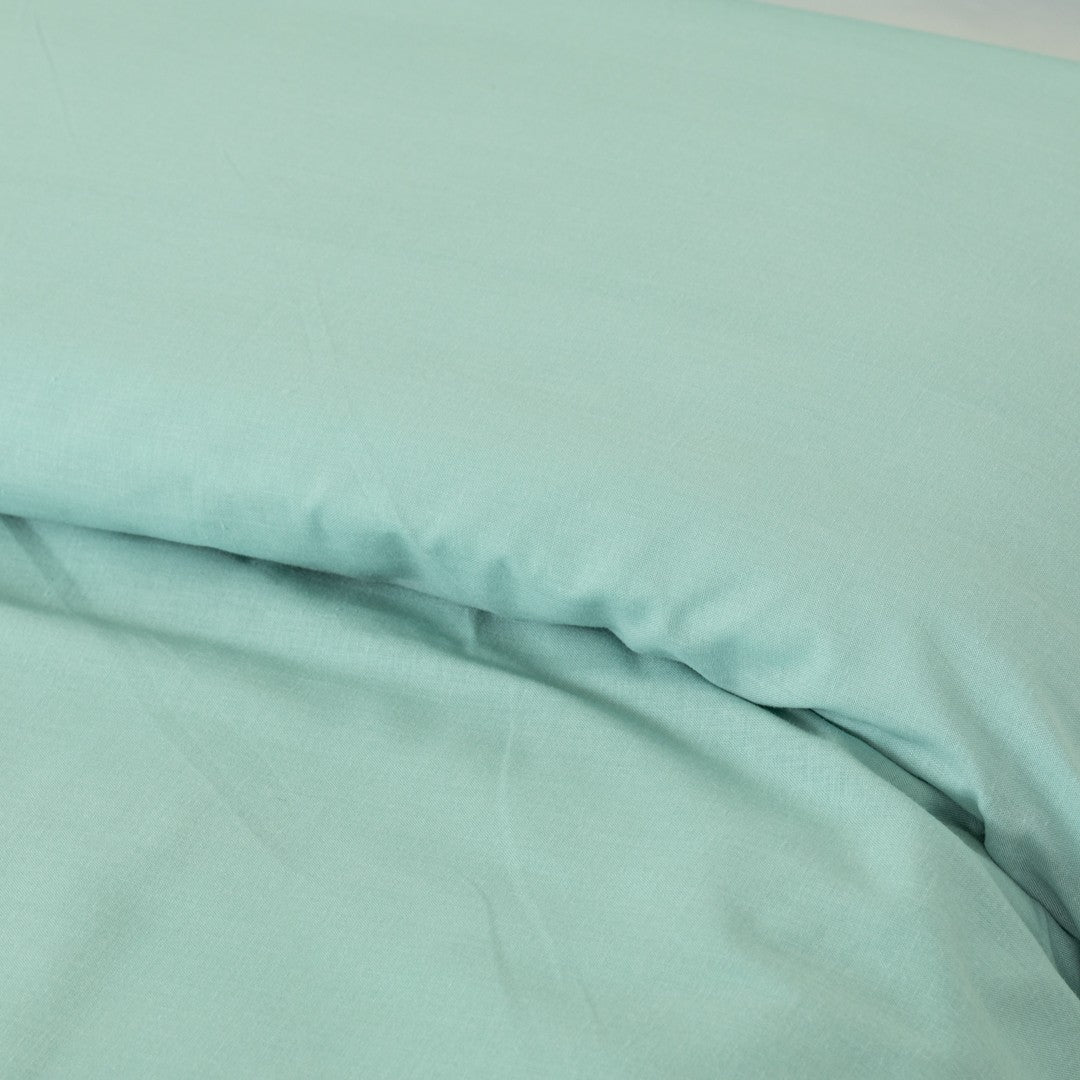 Capa de edredão algodão lisas