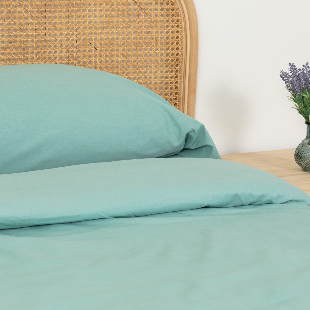 Capa de edredão algodão percal