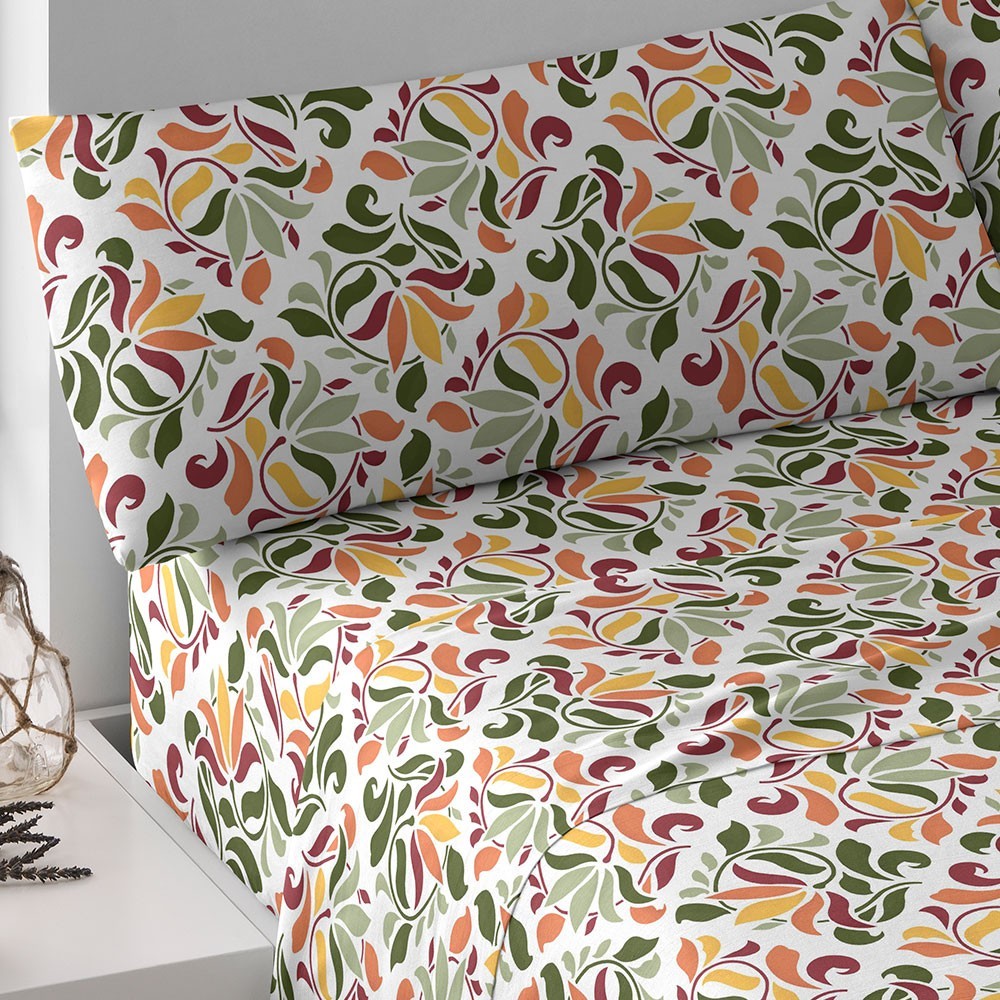 Jogo de lençóis algodão Olian