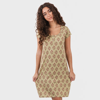 Blusa Denisa de algodão verde