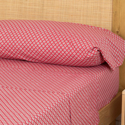 Jogo de lençóis algodão Neville fresa