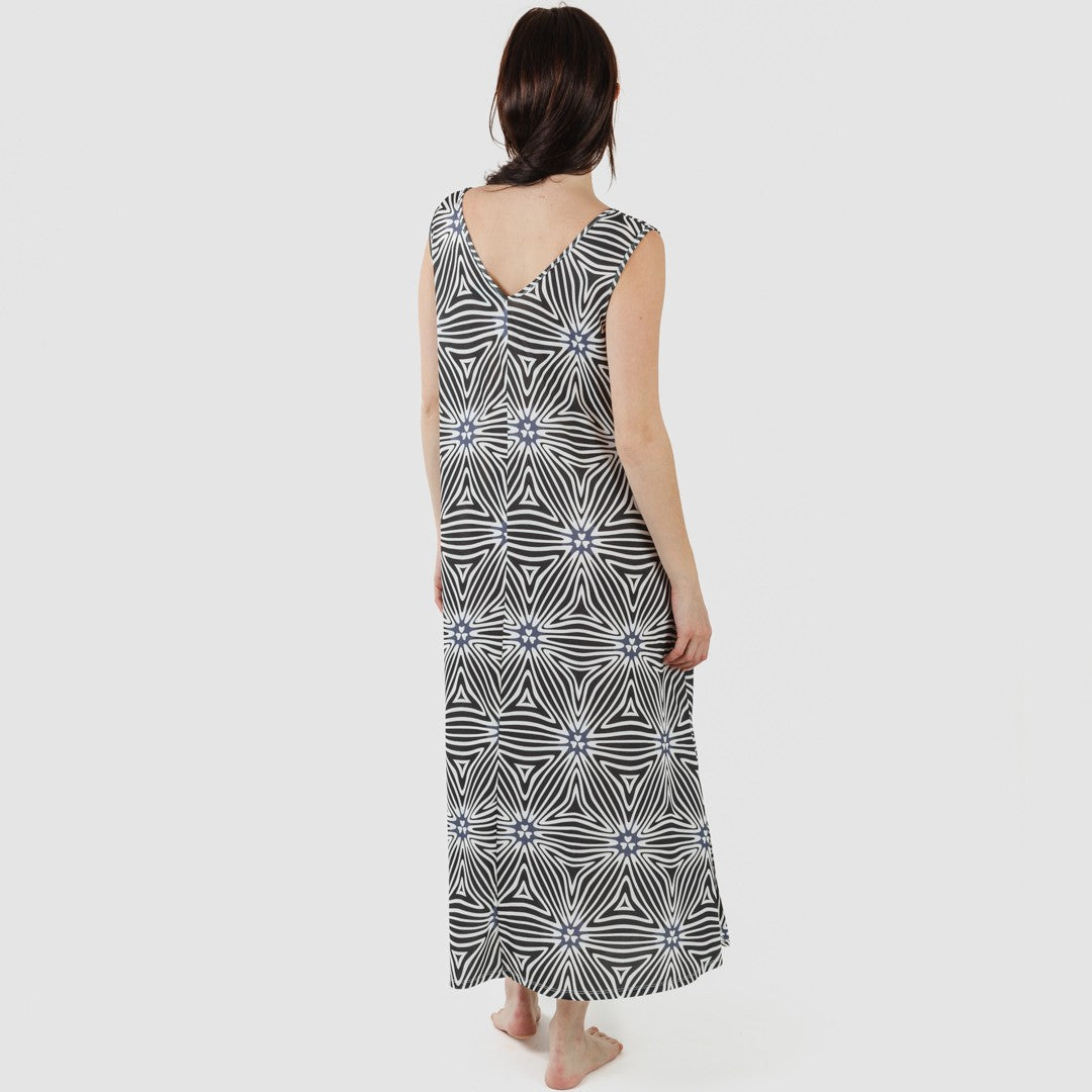 VESTIDO LONGO NATY COM ALÇAS MACIAS