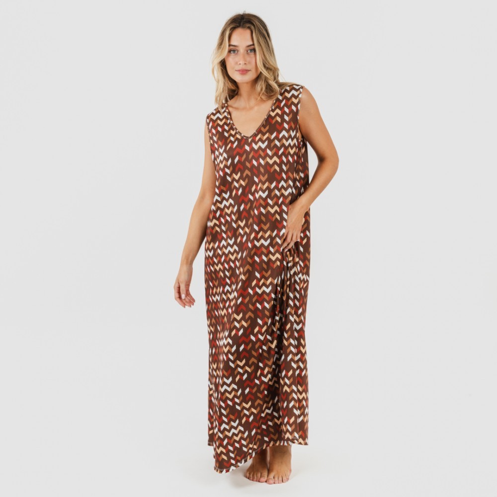 VESTIDO LONGO ANDONI COM ALÇAS MACIAS