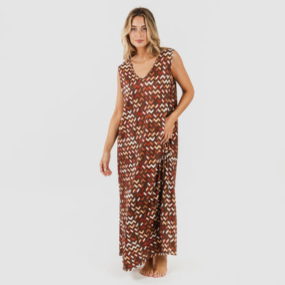 VESTIDO LONGO ANDONI COM ALÇAS MACIAS