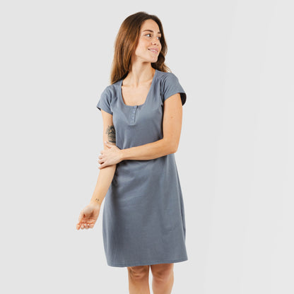 Blusa lisa de algodão