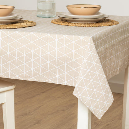 Mantel antimanchas Culia bege