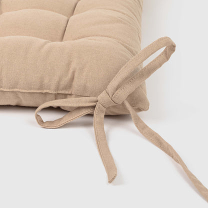 ALMOFADA DE ALGODÃO LISA - CAPA + ENCHIMENTO