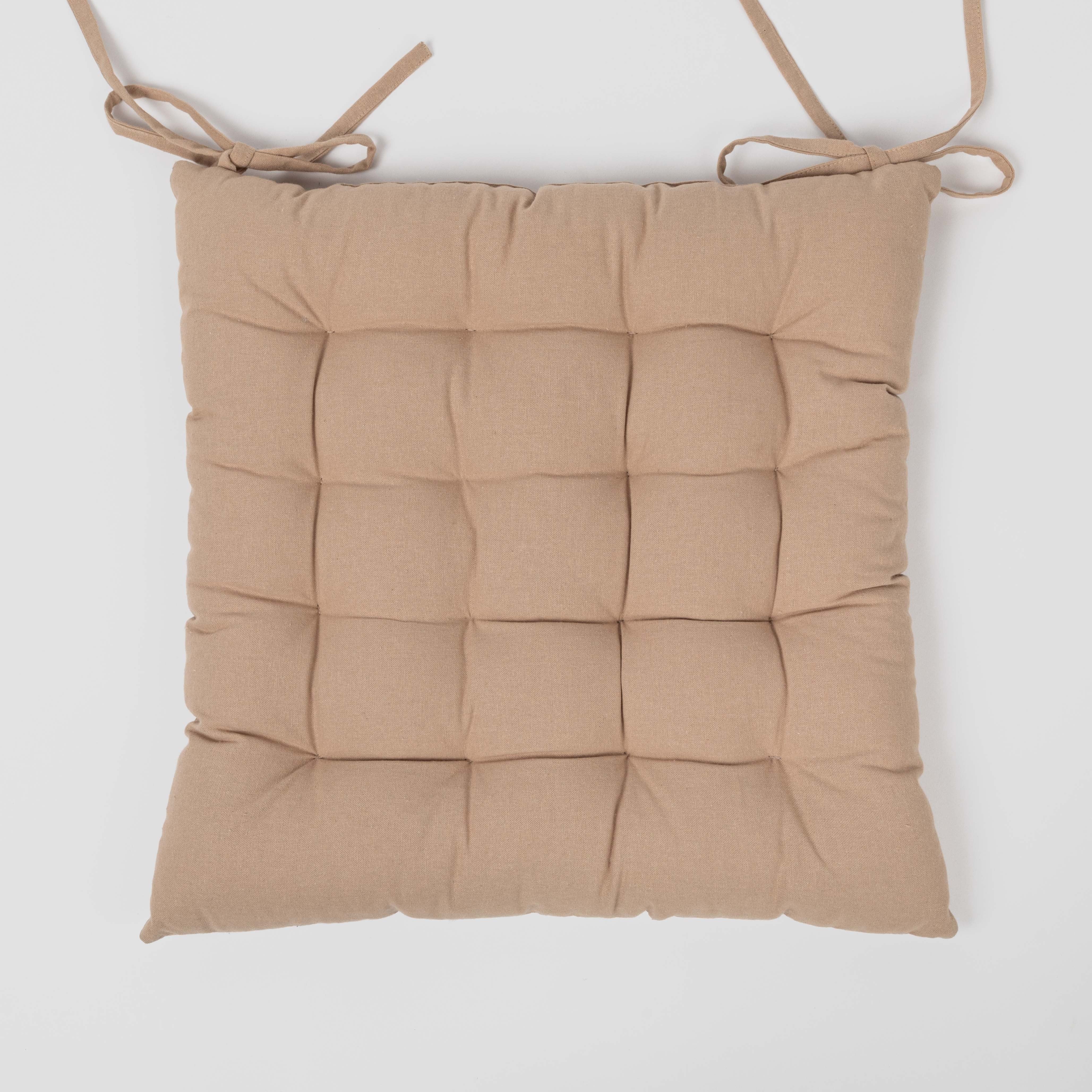 ALMOFADA DE ALGODÃO LISA - CAPA + ENCHIMENTO