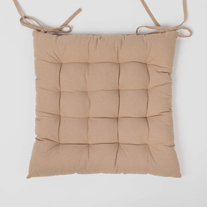 ALMOFADA DE ALGODÃO LISA - CAPA + ENCHIMENTO