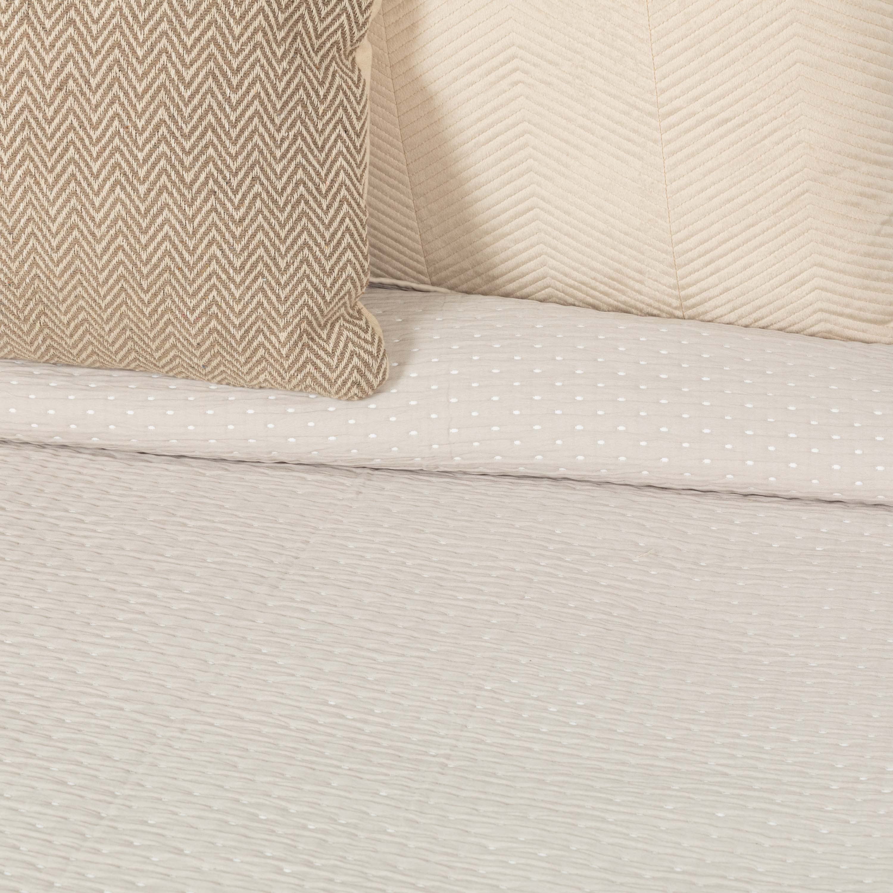 Tecido de malha jacquard para colcha dupla