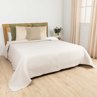 Tecido de malha jacquard para colcha dupla