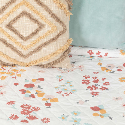 Colcha de retalhos em aquarela