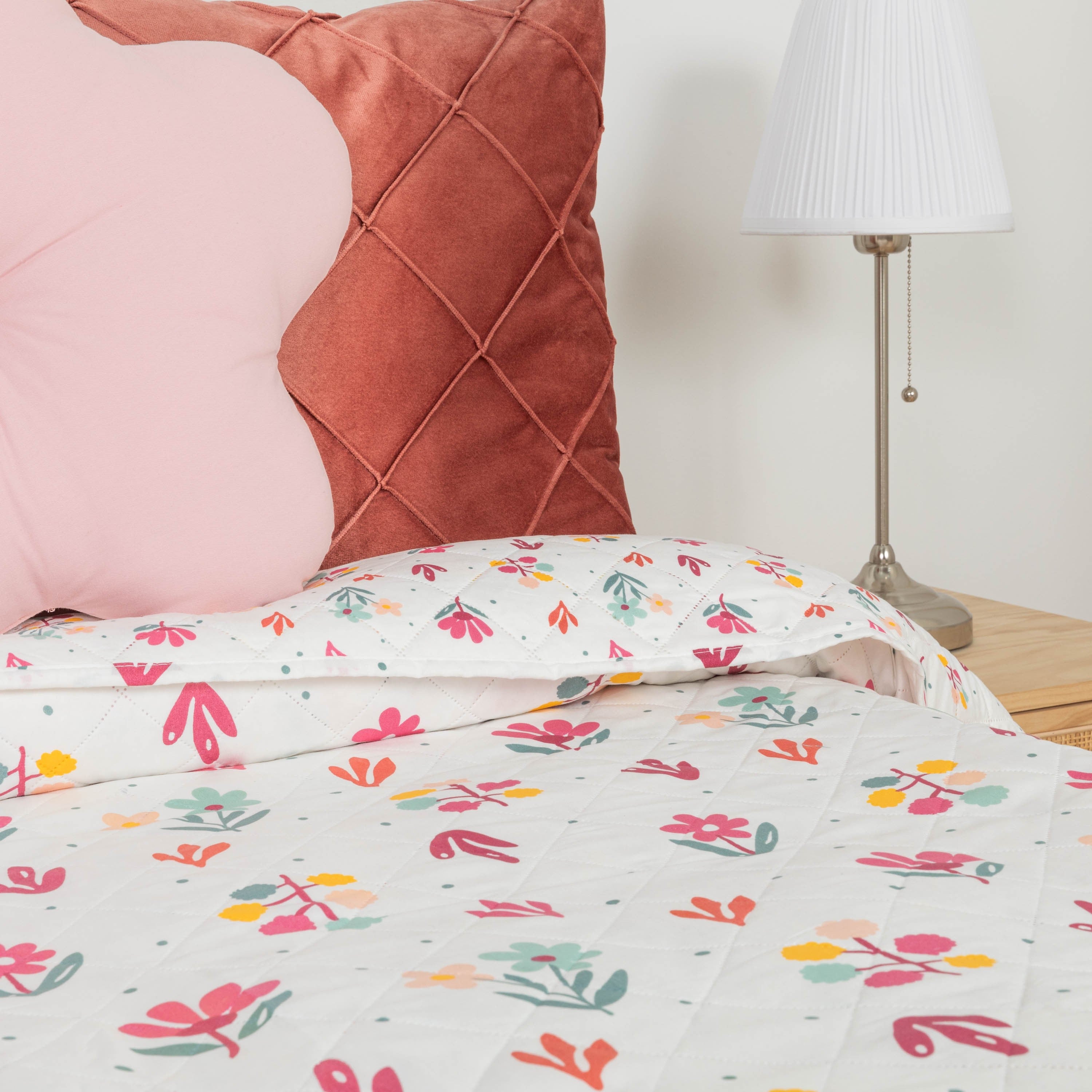 Colcha bouti Clara rosa