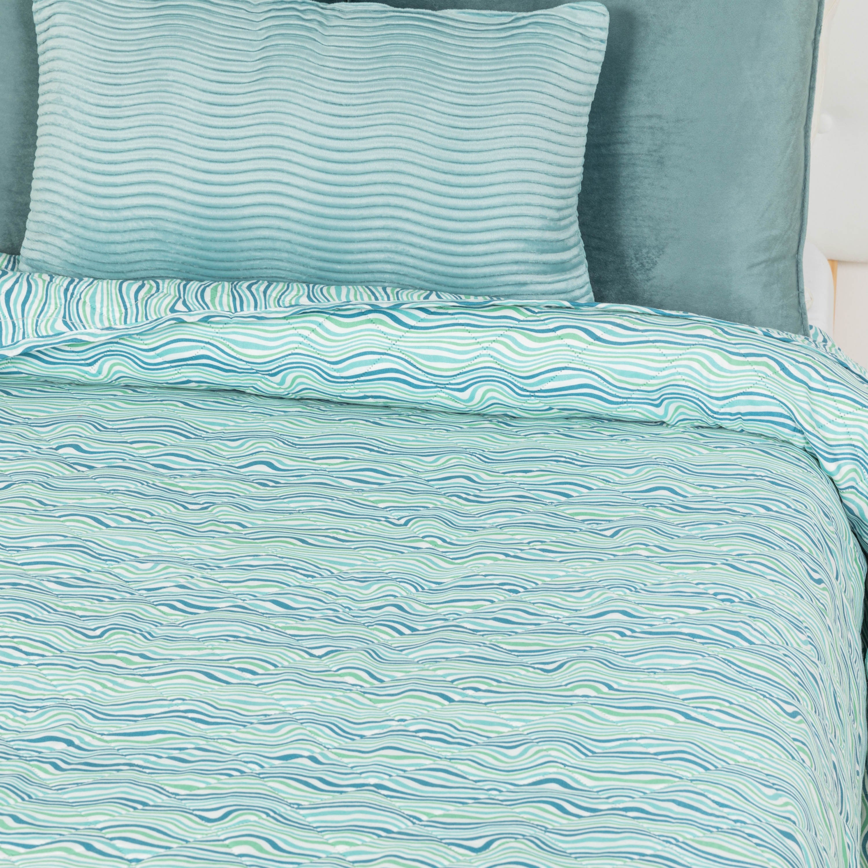 Colcha bouti Ola verde