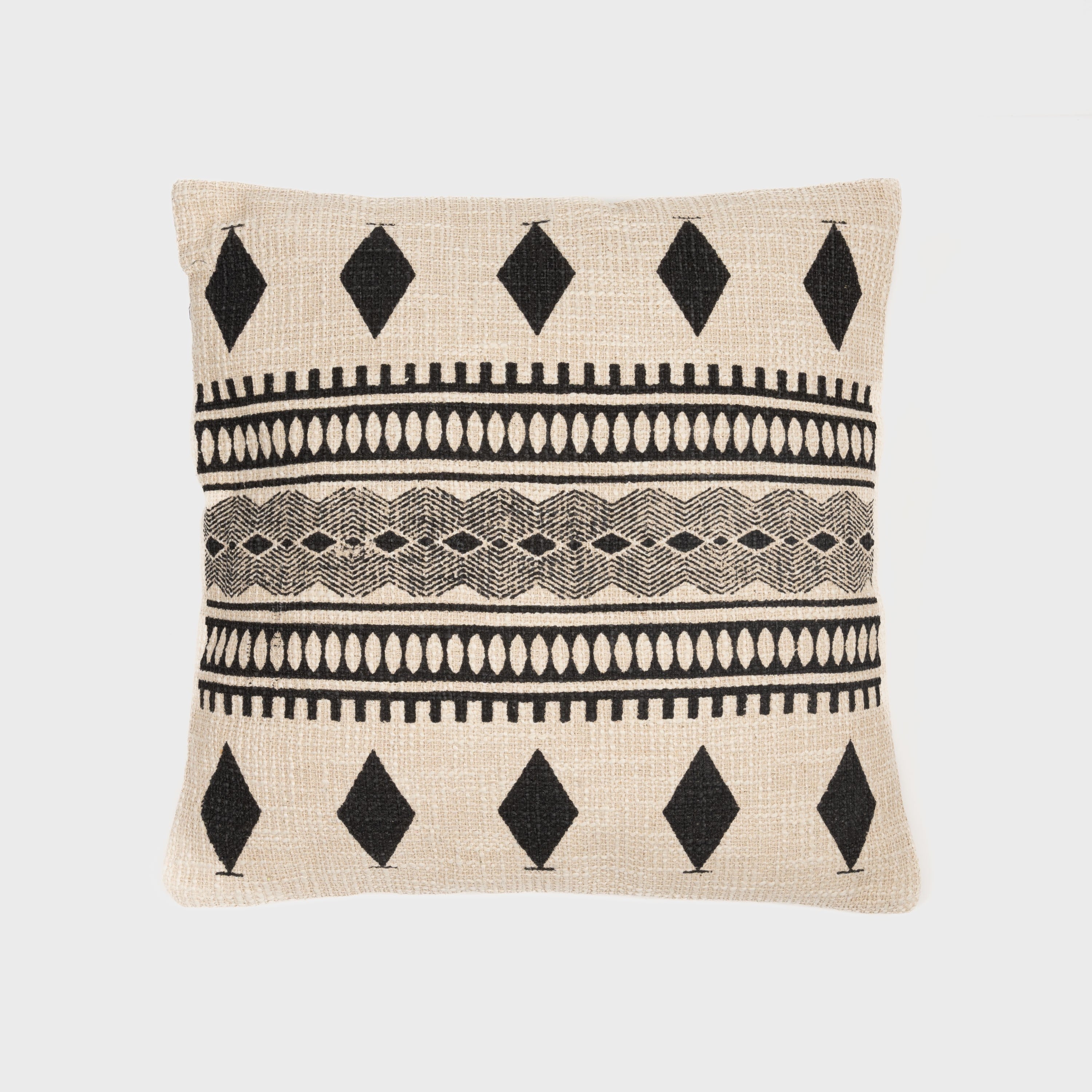 Almofada quadrada Fauno em algodão 45x45 - capa + enchimento