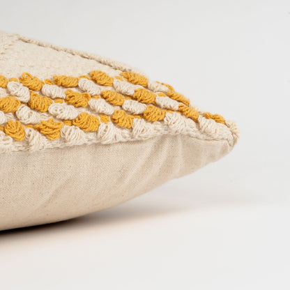 Almofada quadrada Basette em algodão 45x45 - capa + enchimento