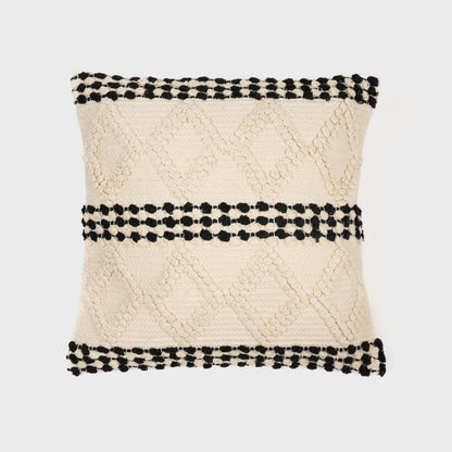 Almofada quadrada Basette em algodão 45x45 - capa + enchimento