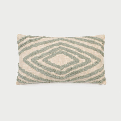 Almofada retangular de algodão 30x50 Matt - capa + enchimento