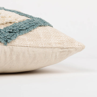 Almofada quadrada Valirio em algodão 45x45 - capa + enchimento