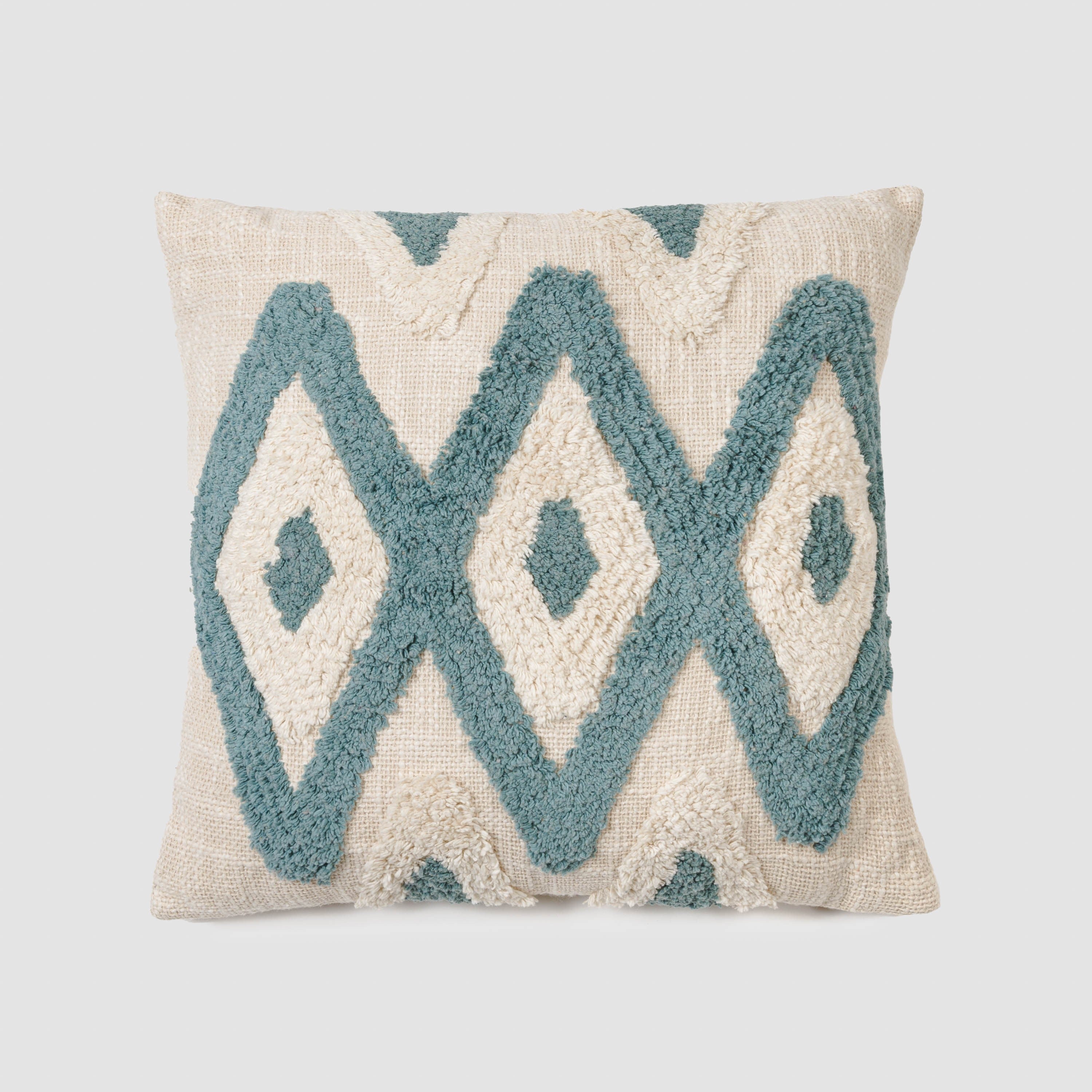 Almofada quadrada Valirio em algodão 45x45 - capa + enchimento