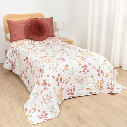 Colcha de retalhos em aquarela