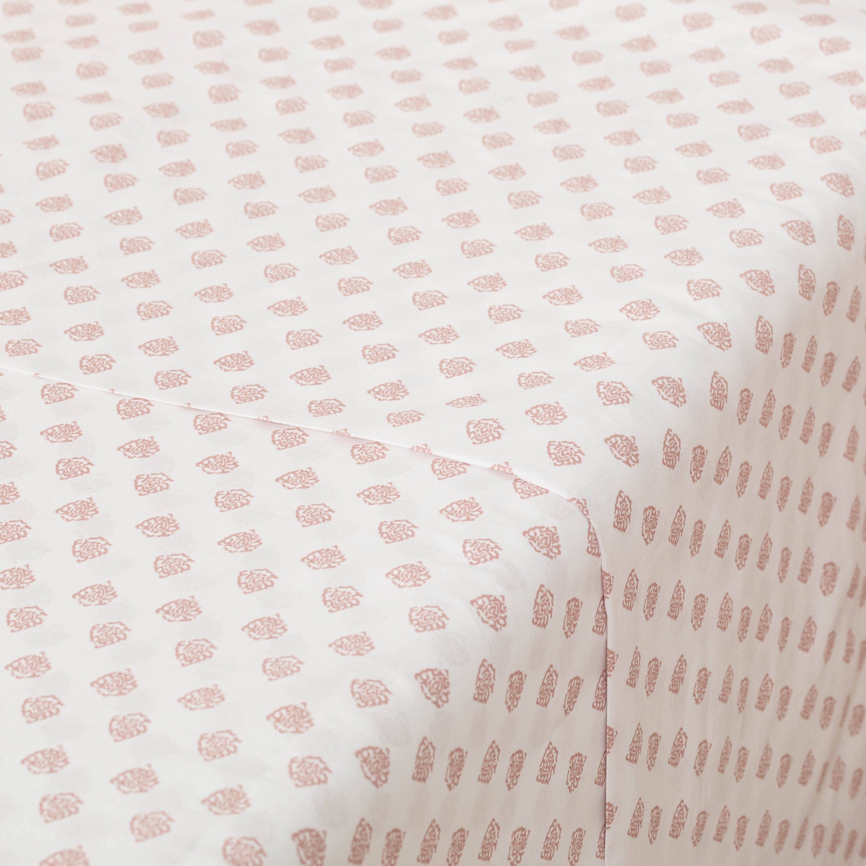 Conjunto de lençóis de algodão malva Indolis