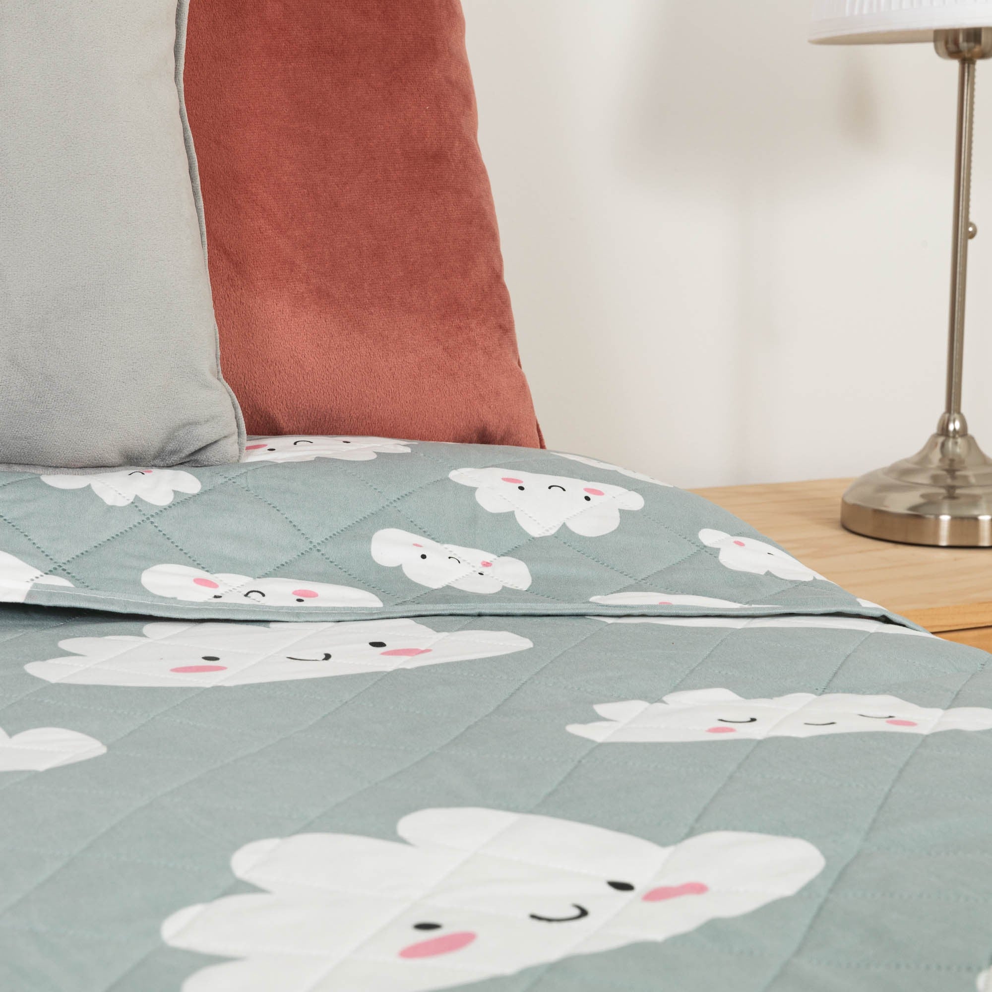 Colcha Havana azul claro bouti