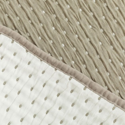 Tecido de malha jacquard para colcha dupla