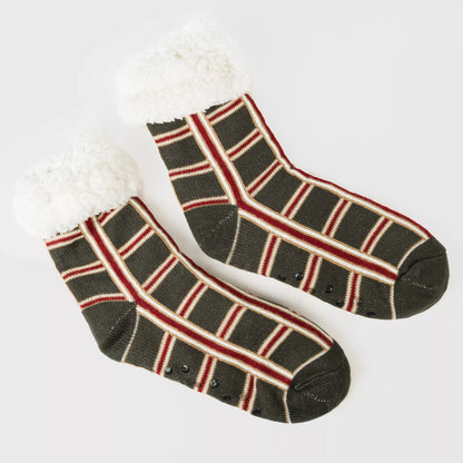 Meias xadrez femininas Nelby