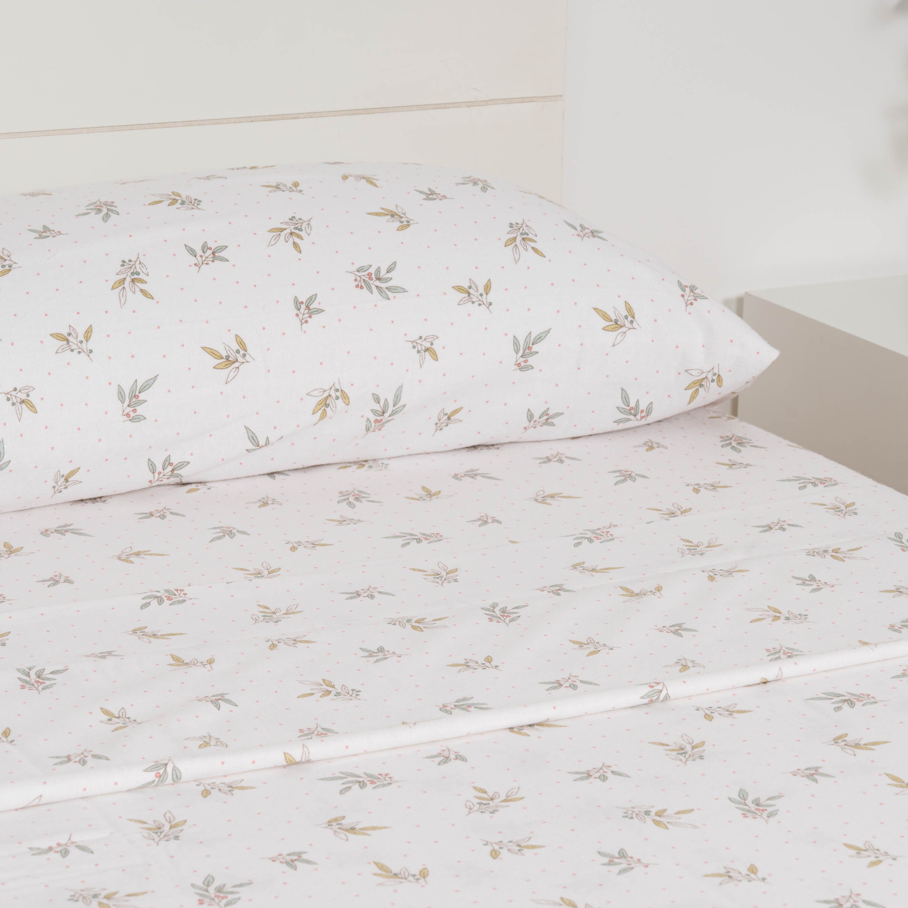 Juego de sábanas franela Denita