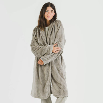 Robe de veludo, listras lisas