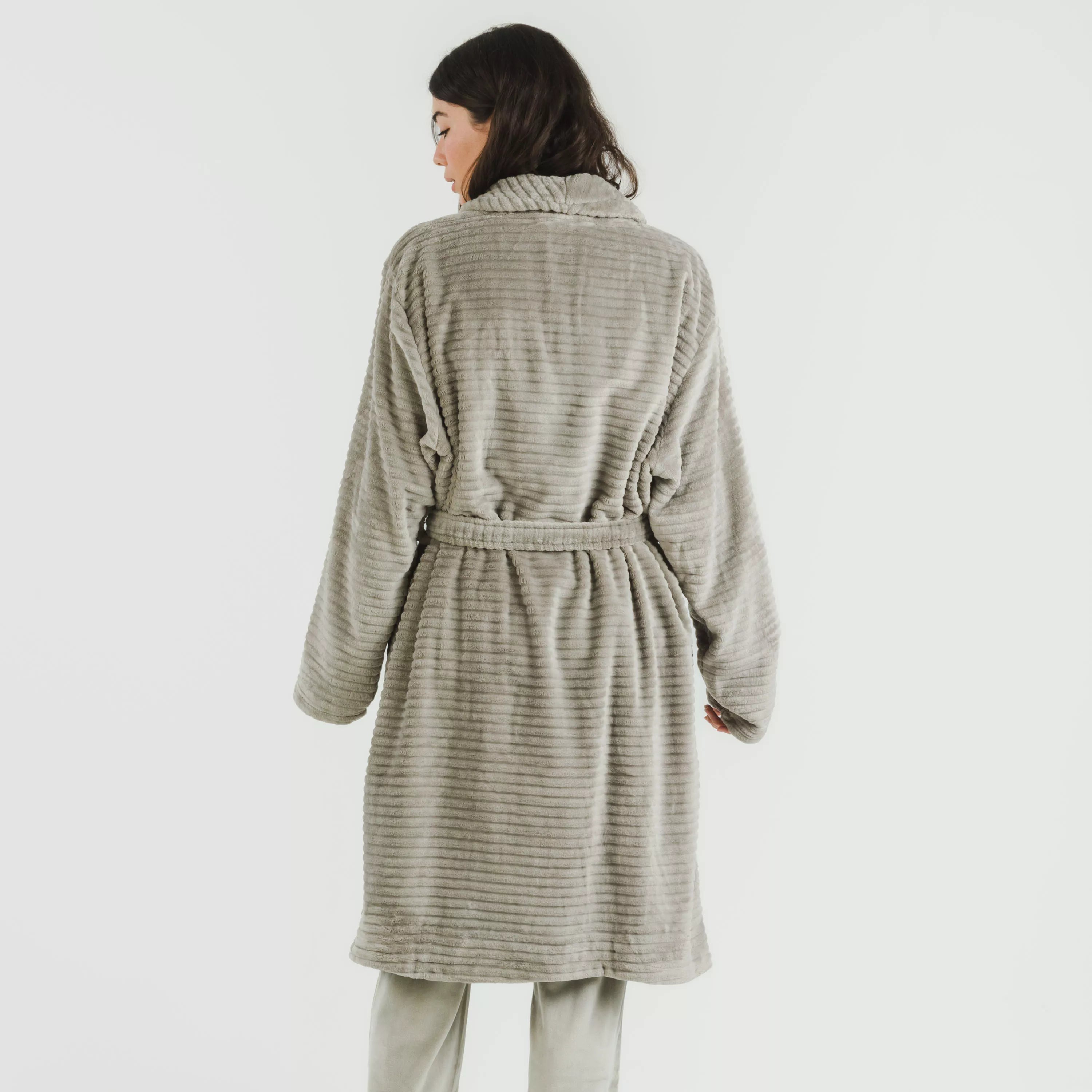 Robe de veludo, listras lisas