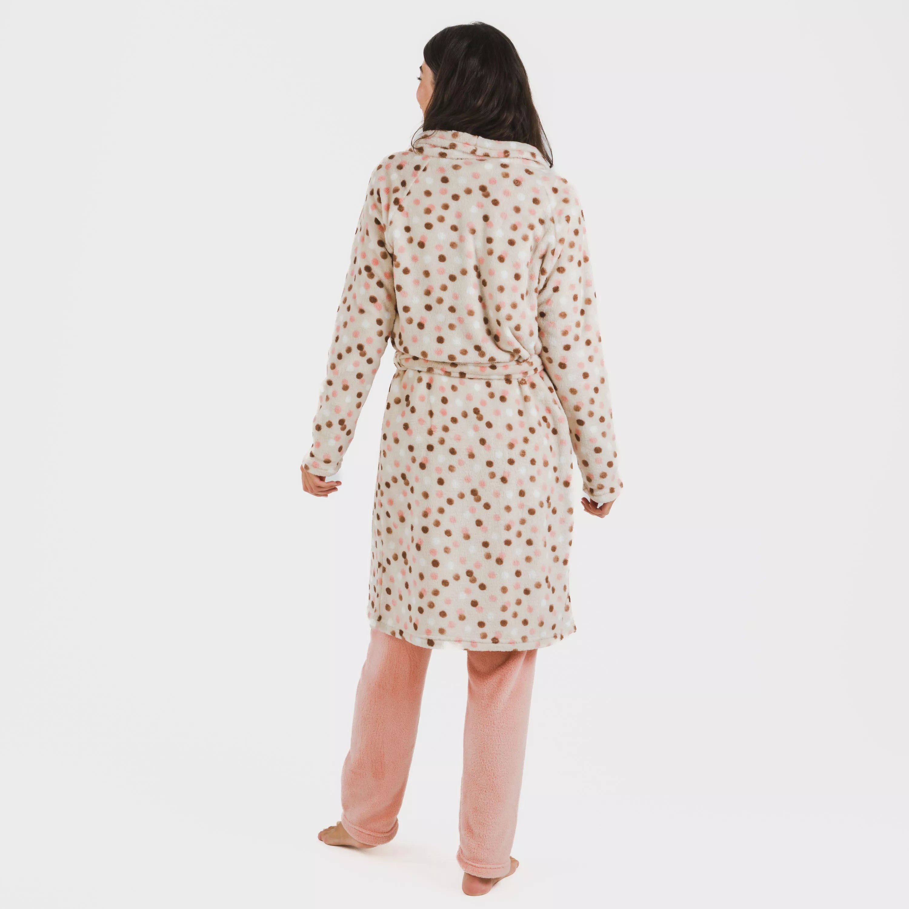 Janice robe coral pêssego